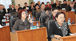 Как принимали бюджет 2010 года в Законодательной палате