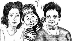 Три девицы при дворе