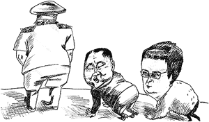 Холуяж при свете дня без всякого стыда!