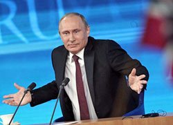 Путин и журналисты