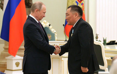 Шолбан Кара-оол, глава республики Тыва