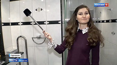 Ёршик, как отметила корреспондент, блестит!