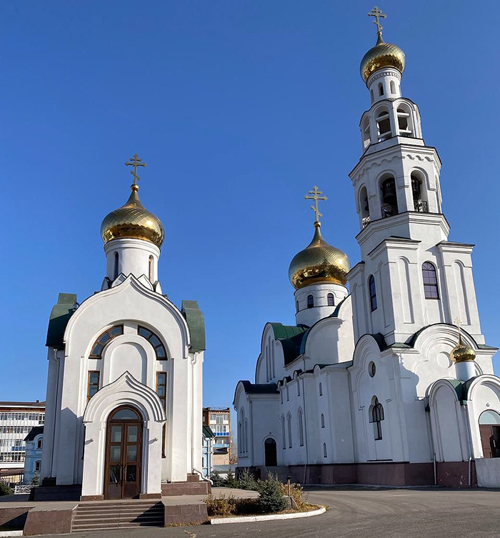 Кафедральный «Воскресенский Собор» в Кызыле
